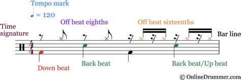 what is a downbeat in music and how does it influence the tempo of a piece